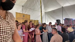 Aniversario 100 años Jóvenes Menonitas cantando en México 🇲🇽