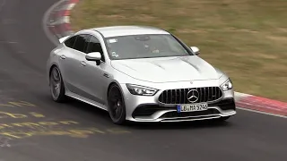 Mercedes-AMG GT 53 4Matic+ - Exhaust SOUNDS on the Nurburgring!