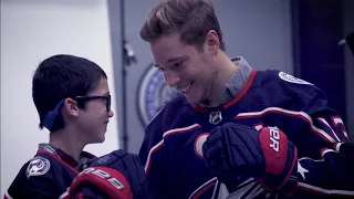 Blue Jackets Hockey Fights Cancer Opening (Feb. 4, 2021)