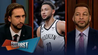 Ben Simmons returns to Philadelphia as 76ers host Nets | NBA | FIRST THINGS FIRST