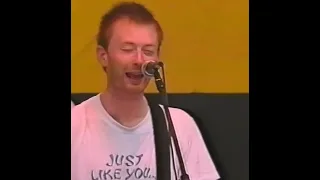 Radiohead - Paranoid Android live at RFK Stadium, Tibetan Freedom Concert 1998