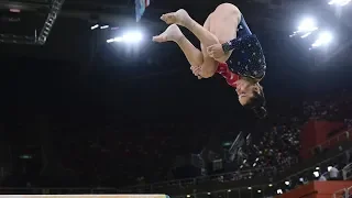 The Patterson (Arabian Double Front Tucked) Beam Dismount Compilation