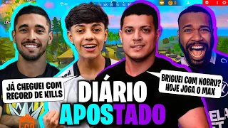 DIÁRIO APOSTADO! CEROL BRIGOU COM NOBRU? ELE CHAMOU MANOMAX E FEZ BOOYAH HISTÓRICO! FT RUSTY, GORILA