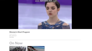 Evgenia Medvedeva Olympics 2018 Ladies SP