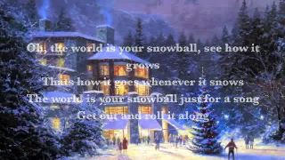"A Marshmallow World" ~ Dean Martin Lyrics