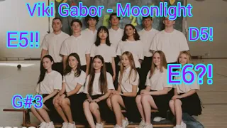 Viki Gabor - Moonlight [G#3-E5-E6] Vocal showcase/ high notes