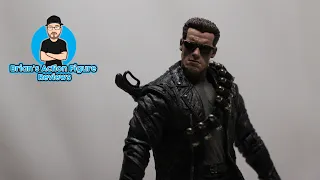 NECA Ultimate Terminator 2 T 800 Action figure review