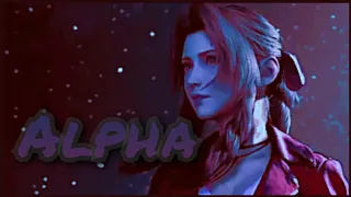 Alpha: Aerith FF7R GMV featuring Sephiroth and Cloud Strife.