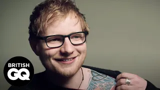 Ed Sheeran Reveals his Favourite New Tattoos | British GQ