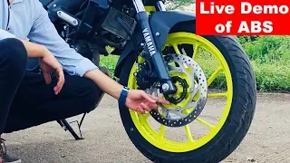 ABS Demo l Explained in Hindi l How it Works in Bike and Car l Aayush ssm