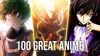 100 Anime You Need to Watch (Recommended Anime)