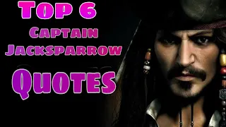 Captain Jacksparrow Quotes | Top 6 inspirational & Powerful  Quotes