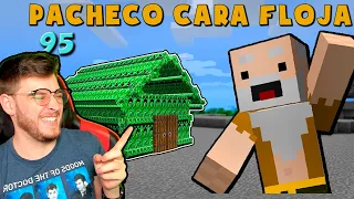 REACCIONADO Pacheco Cara Floja 😱 Como hacer una casa de CREEPERS 😨