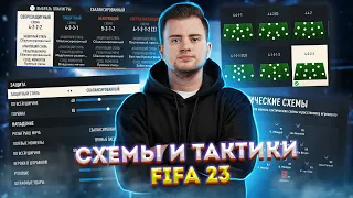 СХЕМЫ И ТАКТИКИ ДЛЯ УНИЧТОЖЕНИЯ СОПЕРНИКОВ В FIFA 23