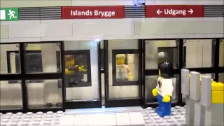 LEGO Mindstorms Metro Station with Sliding Doors