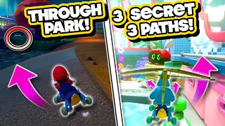 EVERY SHORTCUT and SECRET In WAVE 5 of Mario kart 8 Deluxe DLC!!!