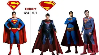 Superman actors height comparison | Superman height comparison | Actors height comparison | Superman