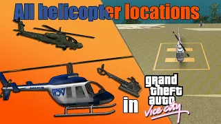 All helicopter locations | GTA Vice City