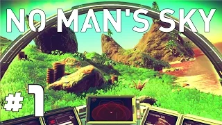 No Man's Sky Gameplay - Ep. 1 - Explore, Survive, Craft, and Lazers! - Let's Play No Mans Sky Game