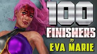 WWE 2K 100 Finishers to Eva Marie!