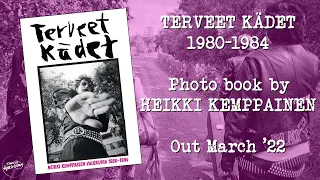 TERVEET KÄDET 1980-1984 photo book * Out now! * Finnish Hardcore * 2022 *