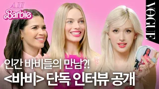 Barbie meets Barbie: Margot Robbie and America Ferrera interviewed by Somi!