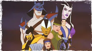 Mortal Kombat: Annihilation in the style Mortal Kombat: Defenders of the Realm