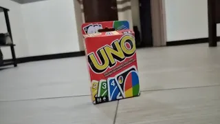 Unboxing UNO card w/ customizable cards!!!!