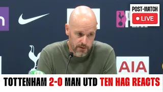 Erik Ten Hag: It’s Obvious why we signed a striker | Tottenham 2-0 Man Utd | Press Conference