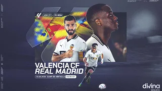 PARTIDO VALENCIA CF -  REAL MADRID CF  (JOR 27. LALIGA)