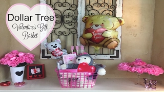 2017 DOLLAR TREE Valentine's Day | Teen Basket