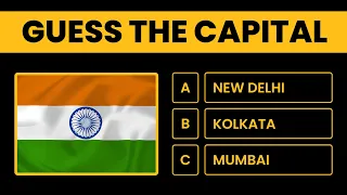 CAPITAL CITY QUIZ: CAN YOU GUESS THE CAPITALS OF THESE COUNTRIES? | TEST YOUR KNOWLEDGE 🌍