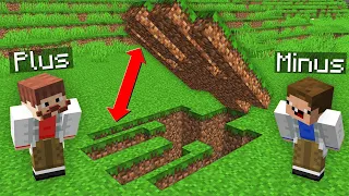 Where will THIS SECRET GOLEM PASSAGE LEAD in Minecraft ? PLUS & MINUS FOUND GOLEM BASE !