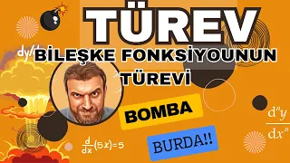 BOMBA GİBİ TÜREV -4-BİLEŞKE FONKSİYONUN TÜREVİ-AYT-12.SINIF MATEMATİK