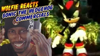 Why is SHADOW DANCING?! | Wolfie Reacts: Sonic Commercials PART 1 - Werewoof Reactions