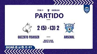 Guzzato Fisioser 2 (5)-(3) 2 Arsenal