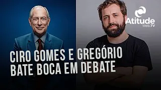 Ciro Gomes e Gregório Duvivier batem boca em live