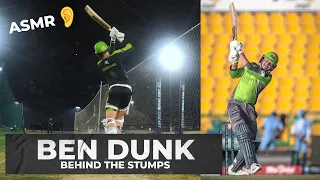 CRICKET ASMR!? 😳 Ben Dunk Range Hitting #Shorts