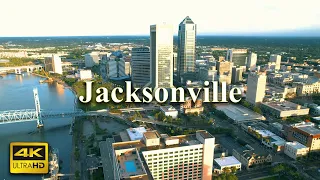 Jacksonville Florida Town Reel In 4k - Licenses for Use Available