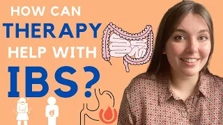 How can therapy help irritable bowel syndrome?