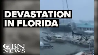 Devastating Scenes as Hurricane Ian Slams Into Florida With 150 MPH Winds