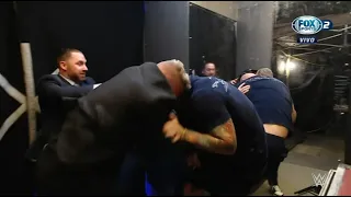 Happy Corbin & Pat McaFee se atacan en Backstage SummerSlam - WWE SmackDown Español: 22/07/2022