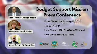 Budget Support Mission Press Conference 2024