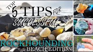 How to find AGATES at the beach.