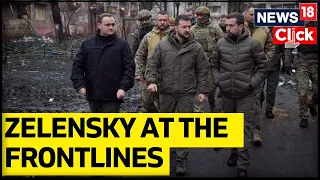 Ukrainian President Volodymyr Zelenskyy Visit To Vyshgorod In Kyiv | Russia Ukraine War News