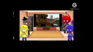 Fnaf reacts to A gun to your head and we’re getting replaced