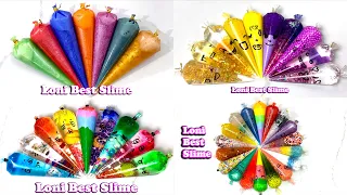 4 in 1 Video Most  of Collection Funny Piping Bag Slime, Loni - Best Mix Slime