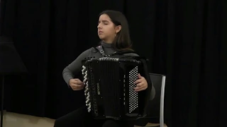 J.S. Bach - Prelude and Fuge no 12 in F minor BWV 881 by Sofía Ros (Accordion)