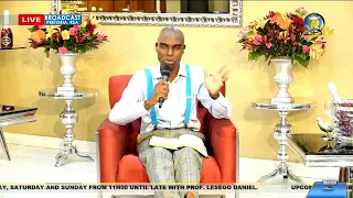 29 NOVEMBER 2020 SUDAY SERVICE WITH PROF. LESEGO DANIEL  PART 2