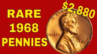 Super rare 1968 pennies worth money! 1968 penny value!